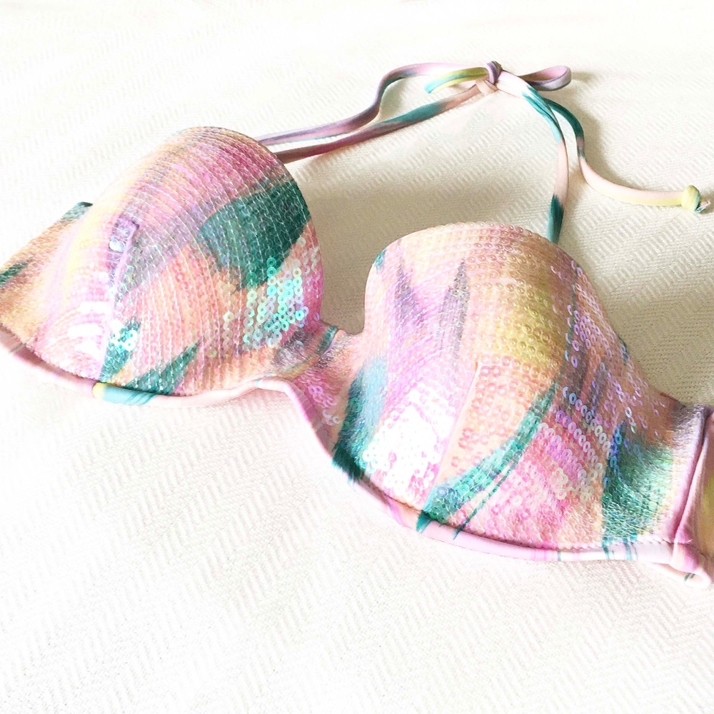 RARE VS Multi-Color Bikini Set - Picture 4 of 11